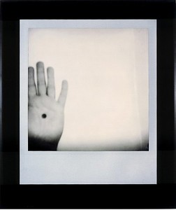 Douglas Gordon, Hand with spot K, 2001. Digital C-type print, 57 ¾ × 48 inches (146.7 × 121.9 cm), edition of 3