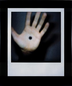 Douglas Gordon, Hand with spot A, 2001. Digital C-type print, 57 ¾ × 48 inches (146.7 × 121.9 cm), edition of 3