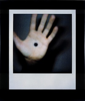 Douglas Gordon, Hand with spot A, 2001 Digital C-type print, 57 ¾ × 48 inches (146.7 × 121.9 cm), edition of 3