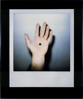 Douglas Gordon, Hand with spot C, 2001 Digital C-type print, 57 ¾ × 48 inches (146.7 × 121.9 cm), edition of 3