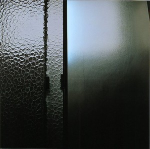 Elisa Sighicelli, Iceland: Shower Door, 2001. C-print on lightbox, 49 ¼ × 49 ¼ × 1 ½ inches (125.1 × 125.1 × 3.8 cm), edition of 3
