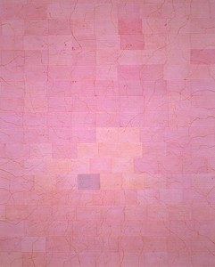 Ellen Gallagher, They could still serve, 2000. Pigment, paper, and glue on linen, 120 × 96 inches (304.8 × 243.8 cm) Photo by Tom Powel Imaging