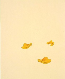 Robert Therrien, No title, 2001. Pencil and ink on paper, 54 ¼ × 45 ½ inches (137.8 × 115.6 cm)