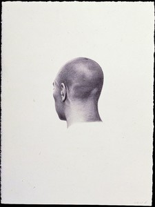 Salomón Huerta, Untitled Head (0108), 2001. Graphite on paper, 15 × 11 inches (38.1 × 27.9 cm)