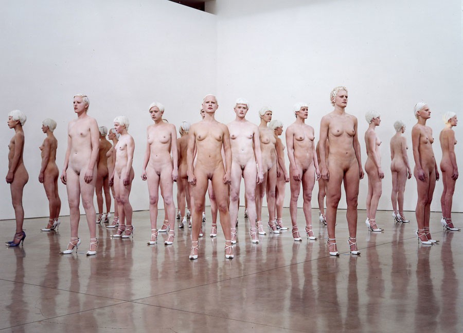 Vanessa Beecroft VB Beverly Hills March Gagosian