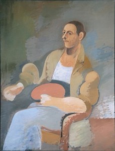 Arshile Gorky, Portrait of Master Bill, 1929–39. Oil on canvas, 52 × 39 ½ inches (132.1 × 100.3 cm) Photo: Rob McKeever