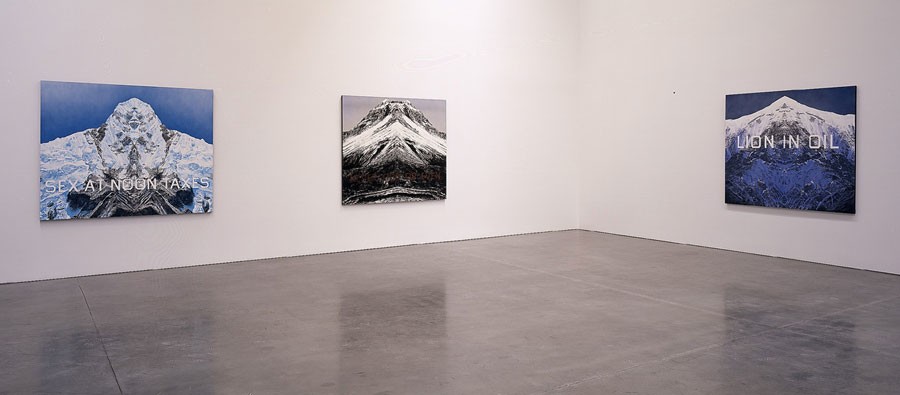 Ed Ruscha: Paintings, 555 West 24th Street, New York, May 10–June 