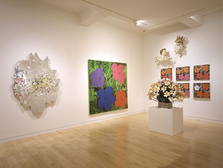 Installation view Artwork, left to right: © Jeff Koons; © The Andy Warhol Foundation for the Visual Arts, Inc./Artists Rights Society (ARS), New York