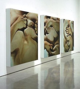 Jenny Saville &amp; Glen Luchford: Closed Contact. Installation view