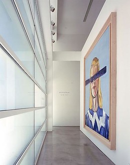 Julian Schnabel: Big Girl Paintings Installation view, photo by Douglas M. Parker Studio