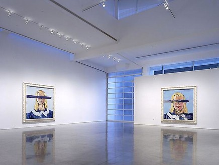 Julian Schnabel: Big Girl Paintings Installation view, photo by Douglas M. Parker Studio