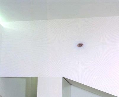 Richard Wright, Untitled, 2002 Gouache on wall, Dimensions variable