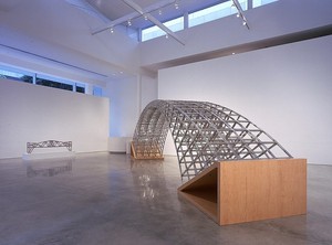 Chris Burden: Bridges and Bullets. Installation view