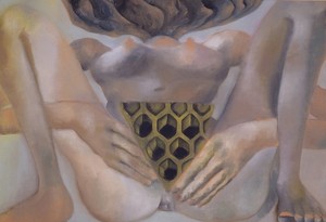 Francesco Clemente, Untitled, 2003. Oil on linen, 26 × 38 inches (66 × 96.5 cm)