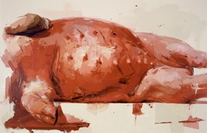 Jenny Saville, Suspension, 2002–03. Oil on canvas, 115 × 178 inches (292.1 × 452.1 cm) © Jenny Saville