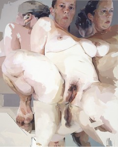 Jenny Saville, Reflective Flesh, 2003. Oil on canvas, 120 ⅛ × 96 1/16 inches (305.1 × 244 cm) © Jenny Saville