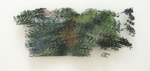 Jorge Pardo, Untitld, 2003. Inkjet on butcher paper, 27 × 68 inches (68.6 × 172.7 cm)