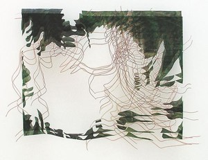 Jorge Pardo, Untitled, 2003. Inkjet on butcher paper, 28 × 42 inches (71.1 × 106.7 cm)