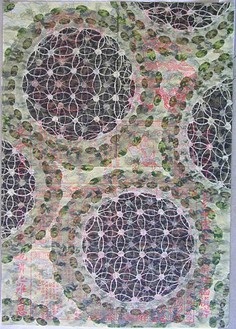 Alberto Di Fabio, Untitled, 2004 Acrylic on Chinese paper, 29 ⅛ × 20 ½ inches (74 × 52.1 cm)