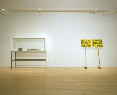 Joseph Beuys: Just hit the mark: Works from the Speck Collection Installation view