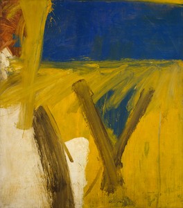 Willem de Kooning, Suburb in Havana, 1958. Oil on canvas, 80 × 70 inches (203.2 × 177.8 cm) © The Willem de Kooning Foundation/Artists Rights Society (ARS), New York