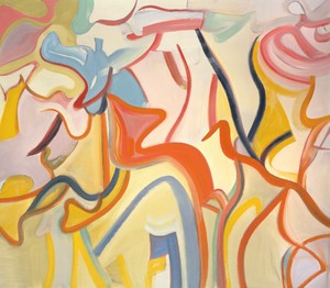 Willem de Kooning, [no title], 1988. Oil on canvas, 70 × 80 inches (177.8 × 203.2 cm) © The Willem de Kooning Foundation/Artists Rights Society (ARS), New York