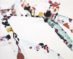 Sam Francis, Untitled No. 11, 1973. Acrylic and oil on canvas, 96 × 120 inches (243.8 × 304.8 cm) Photo by Douglas M. Parker Studio
