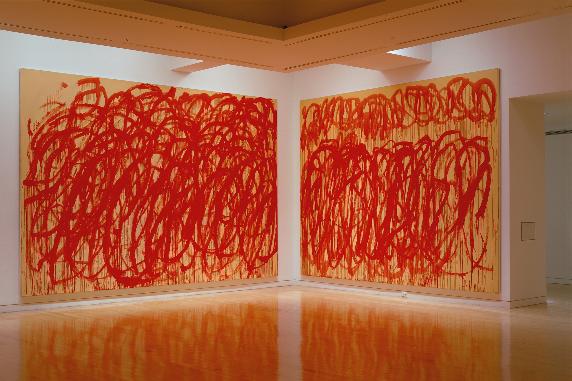 Cy Twombly Bacchus, 980 Madison Avenue, New York, November 2December