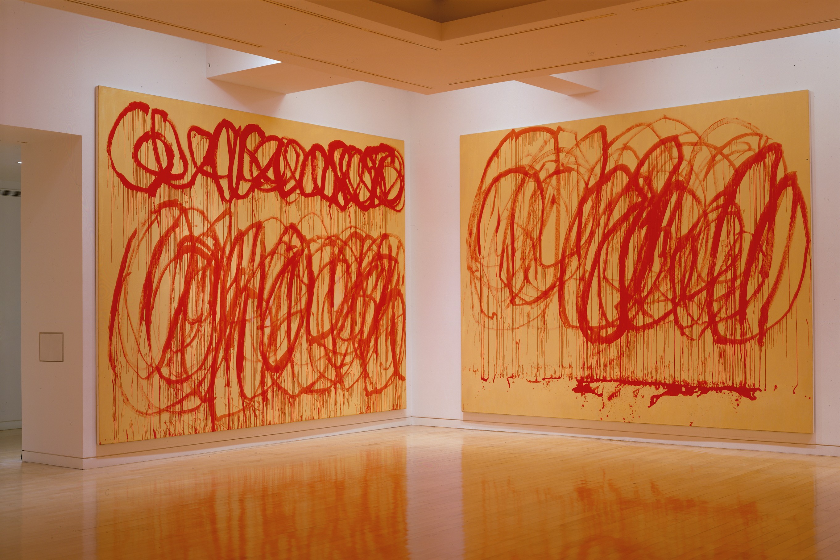 Cy Twombly: Bacchus, 980 Madison Avenue, New York, November 2 