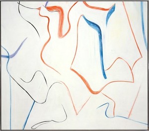 Willem de Kooning, No title, 1984. Oil on canvas, 77 × 88 inches (195.6 × 223.5 cm)