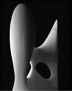 Hiroshi Sugimoto, Diagonal Clebsch surface, cubic with 27 lines, 2004. Gelatin silver print, 59 × 47 ¼ inches (150 × 120 cm), edition of 5