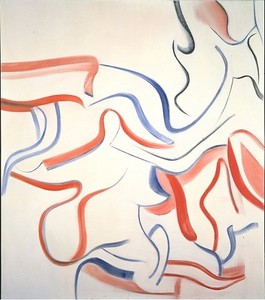 Willem de Kooning, Untitled XXVIII, 1983. Oil on canvas, 88 × 77 inches (223.5 × 195.6 cm)