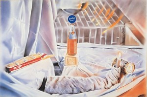 Martin Kippenberger, Untitled, 1981. Acrylic on canvas, 78 ¾ × 118 inches (200 × 300 cm)