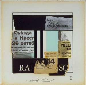 Richard Meier, Kpect, September 30, 1987. Mixed media, 10 × 10 inches (25.4 × 25.4 cm) © Richard Meier