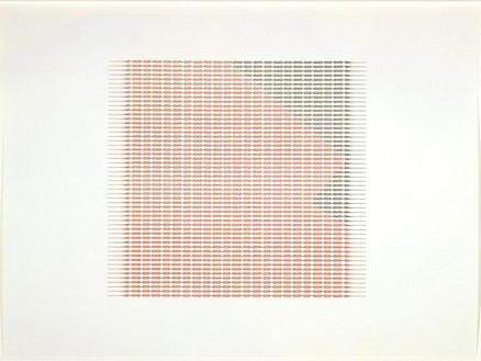 Richard Wright, Untitled (Space), 2001 Silkscreen, 20 ½ × 28 ⅜ inches (52 × 72 cm), edition of 50