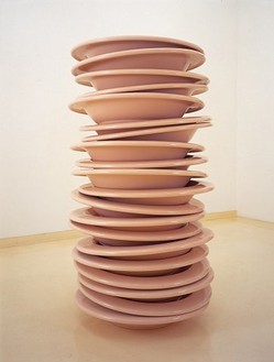 Robert Therrien, No title, 2004 Plastic, Assembled sculpture: 94 × 54 × 54 inches (238.8 × 137.2 × 137.2 cm)