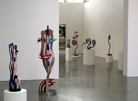 Roy Lichtenstein: SCULPTURE Installation view