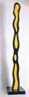Roy Lichtenstein, Endless Drip, 1995 Fabricated and painted aluminum, 142 ¼ × 13 ½ × 4 ½ inches (361.3 × 34.3 × 11.4 cm)© Estate of Roy Lichtenstein