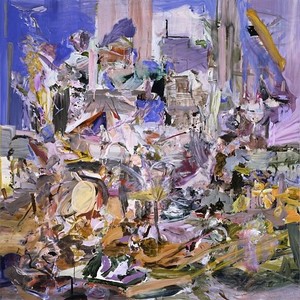 Cecily Brown, The Adoration of the Lamb, 2006. Oil on linen, 78 × 78 inches (198.1 × 198.1 cm)
