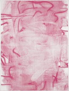 Christopher Wool, Untitled, 2005. Silkscreen ink on linen, 104 × 78 inches (264.2 × 198.1 cm)