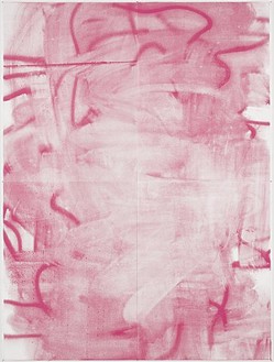 Christopher Wool, Untitled, 2005 Silkscreen ink on linen, 104 × 78 inches (264.2 × 198.1 cm)