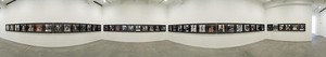 Douglas Gordon: Self-Portraits of You + Me (Bond Girls). Installation view