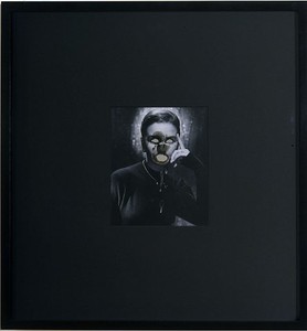 Douglas Gordon, Self-Portrait of You + Me (Jean Simmons), 2006. Smoke and mirror, 26 × 24 ⅛ inches (66 × 61.3 cm)