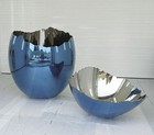 Jeff Koons: Cracked Egg (Blue), Davies Street, London