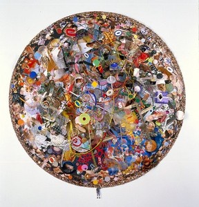 Tom Friedman, Circus, 2006. Mixed media, 41 × 41 × 7 inches (104.1 × 104.1 × 17.8 cm)