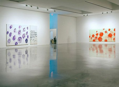 Cy Twombly: Blooming: A Scattering of Blossoms and Other Things Installation view, photo by Rob McKeever