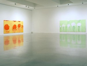 Cy Twombly: Blooming: A Scattering of Blossoms and Other Things. Installation view, photo by Rob McKeever