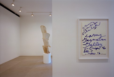 Installation view Artworks © Cy Twombly Foundation Photo by Luigi Filetici