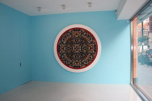 Damien Hirst: Superstition Installation view