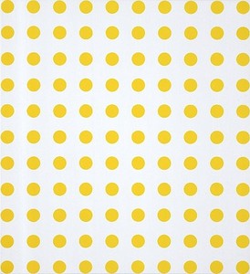 Damien Hirst, Formic Acid Ethyl Ester, 2007. Household gloss paint on canvas, 21 × 19 inches (53.3 × 48.3 cm)